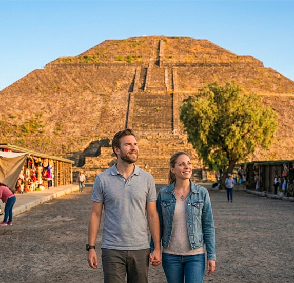 Tour pirámides de Teotihuacán